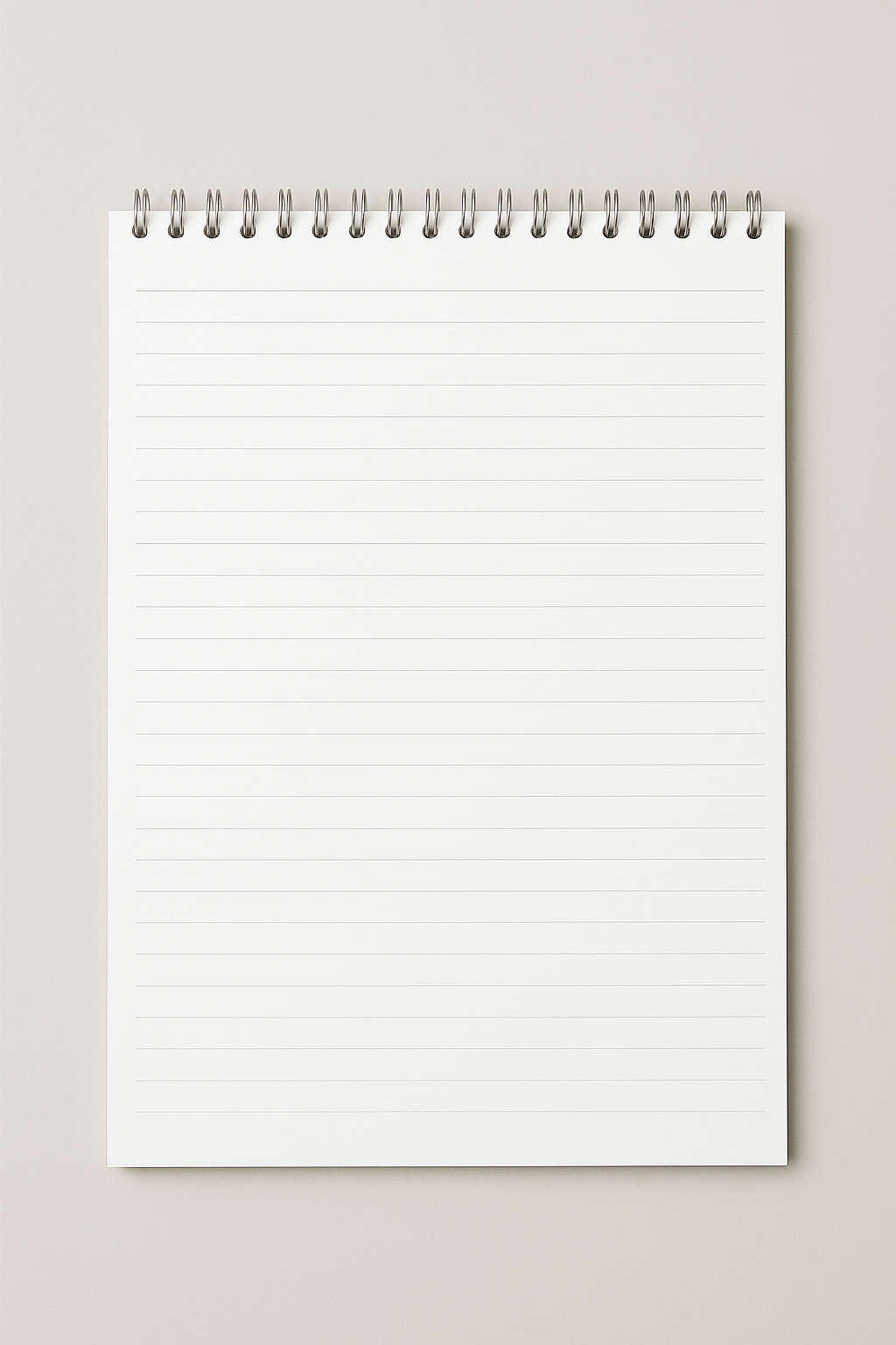 notes spiralny bez okładki