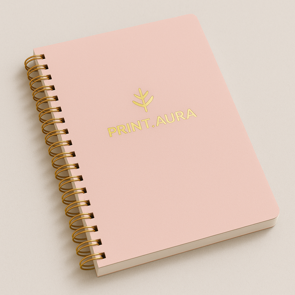 notes spiralny z własną grafiką -personalizowany