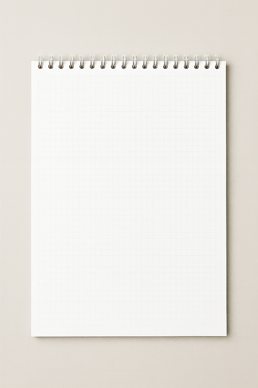 notes spiralny bez okładki