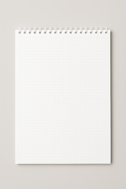 notes spiralny bez okładki